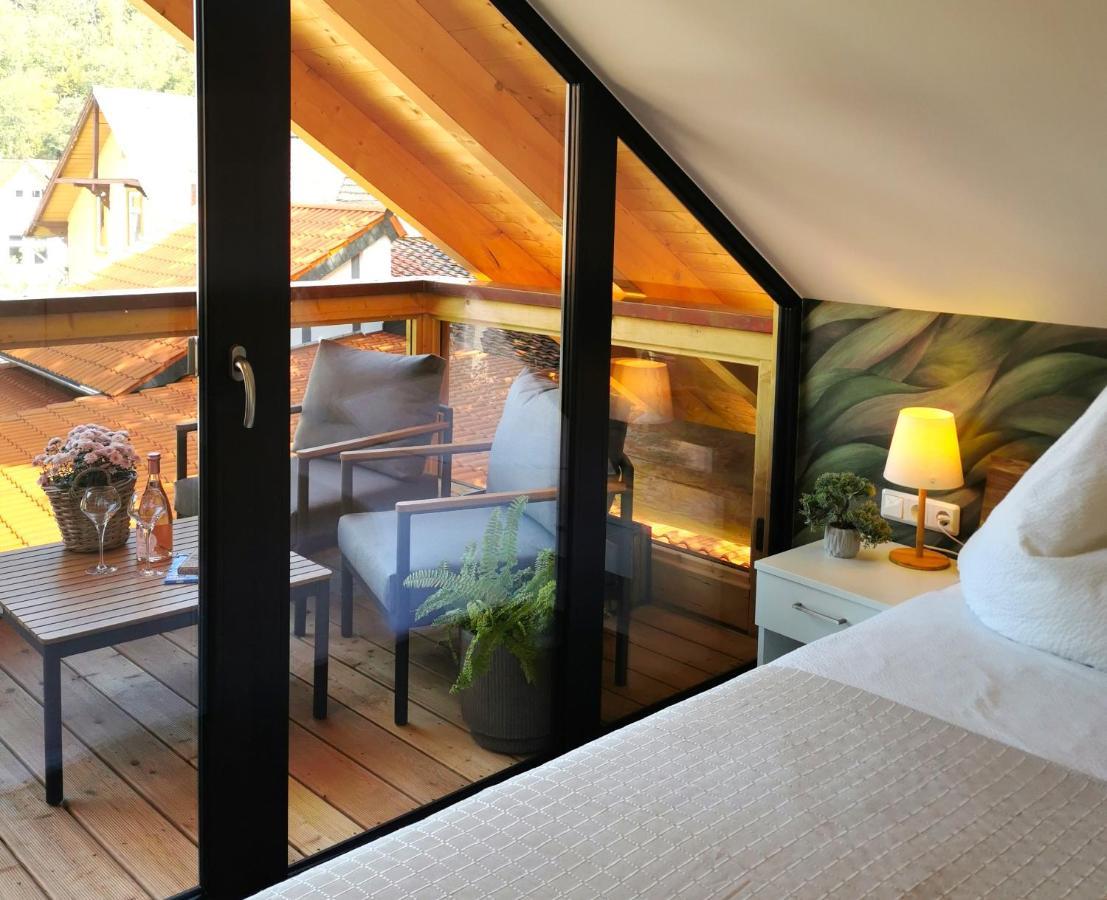 Das Chalet Mit Schlossblick In ヴェルニゲローデ エクステリア 写真